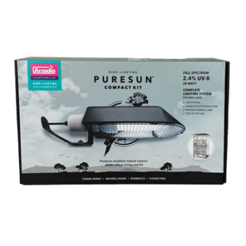 Preview: Arcadia PURESUN UV Bird Kit - Compact - 20 Watt