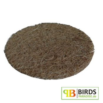 Preview: Kokosfaser Nistmatten für Tauben Nistschalen Ø 18cm
