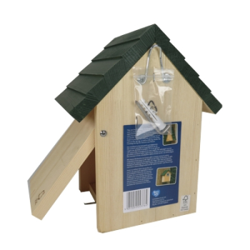 Preview: Nistkasten Vail - grün/natur - Ø 32 mm
