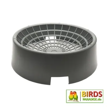 Nistschale für Tauben aus Kunststoff - Airlux - Ø 23cm - grau