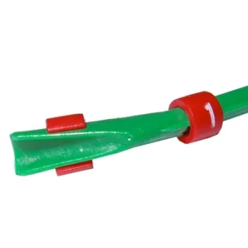 Kunststoffringe mit Anklemmhilfe Ø 2,5 mm - 10 Ringe - nummeriert 0-9