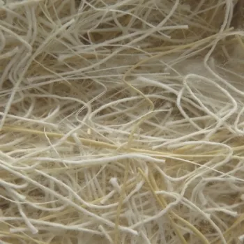 Sisal Fibre - Weißer Kokosfaser Sisal Baumwollgarn Baumwolle - 500g