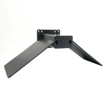 Dreiecksitze Taubensitzbrett aus Kunststoff für Tauben - schwarz