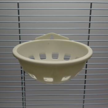 Preview: Nistschale mit Halter grau - small - Ø 8,7 cm