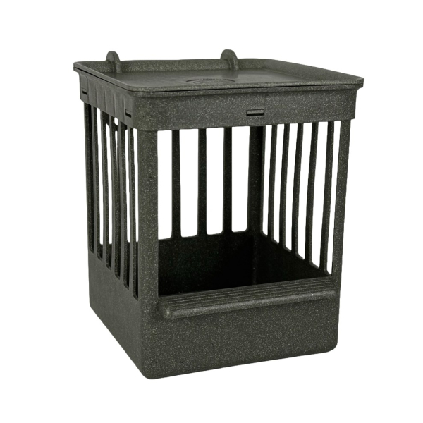 Volierennest aus Plastik - 13,5 x 11,5 x 11,5cm - recycelt