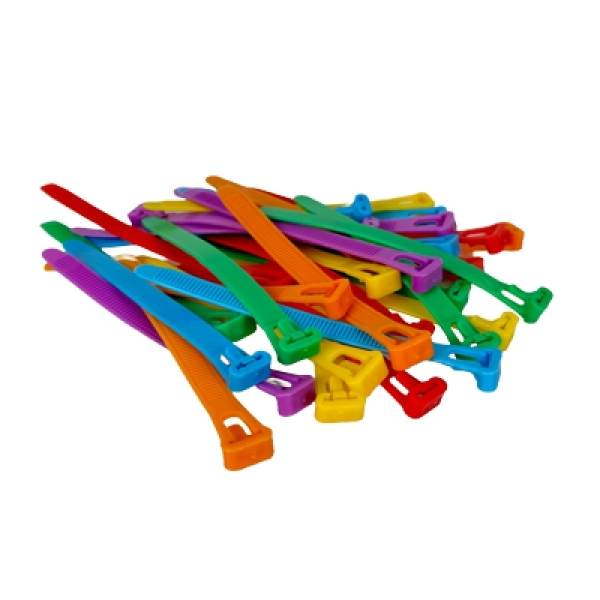 Markierungsbänder ca. Ø 8 mm bis 26 mm - 6 Stück im Farbmix