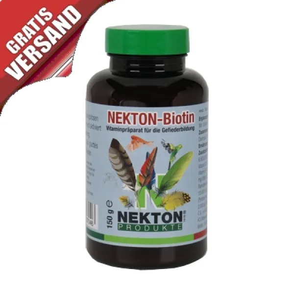 Nekton BIOTIN - 150g - Spezialpräparat für die Gefiederbildung