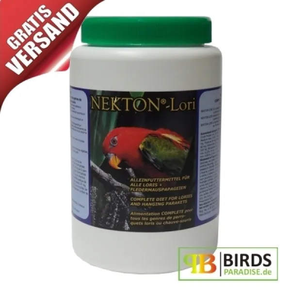 NEKTON-Lori - 400g - Alleinfutterkonzentrat für Nektar aufnehmende Papageien