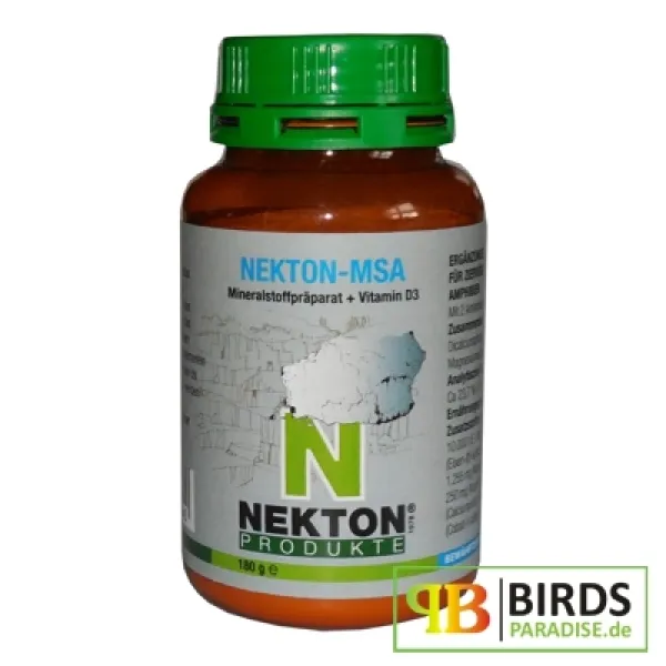 Nekton MSA - 180g - Mineralstoffpräparat mit Vitamin D3