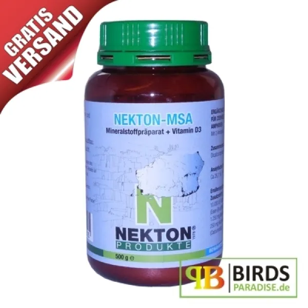 Nekton MSA - 500g - Mineralstoffpräparat mit Vitamin D3