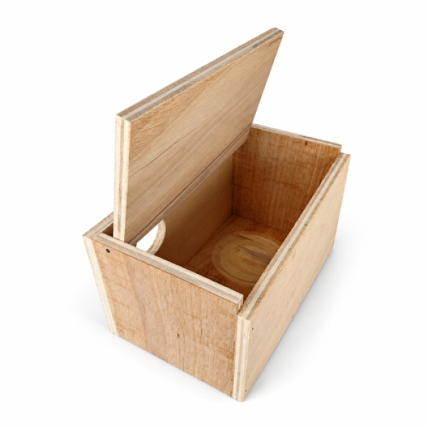 Wellensittich Nistkasten aus Holz – Einflugloch links oder rechts