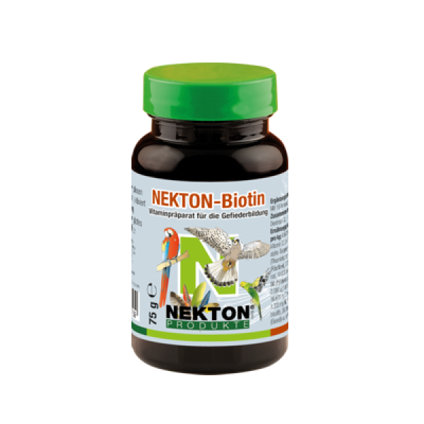 Nekton BIOTIN - 75g - Spezialpräparat für die Gefiederbildung