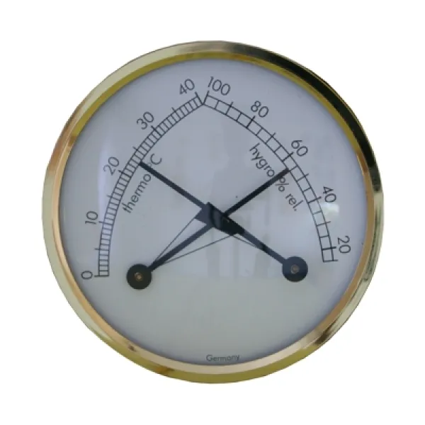 Thermometer und Hygrometer - analog