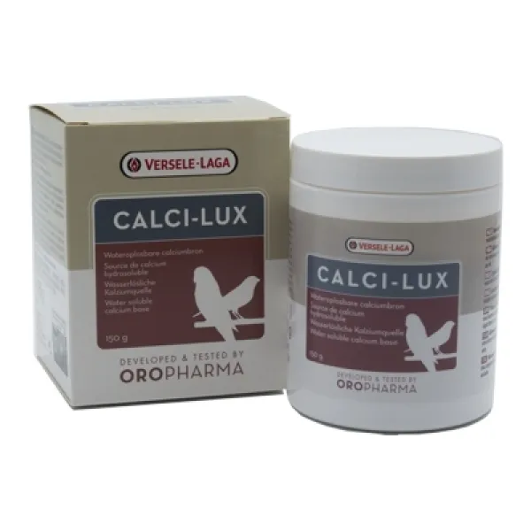 Versele-Laga Calci-Lux wasserlösliche Kalziumquelle für Vögel - 150g